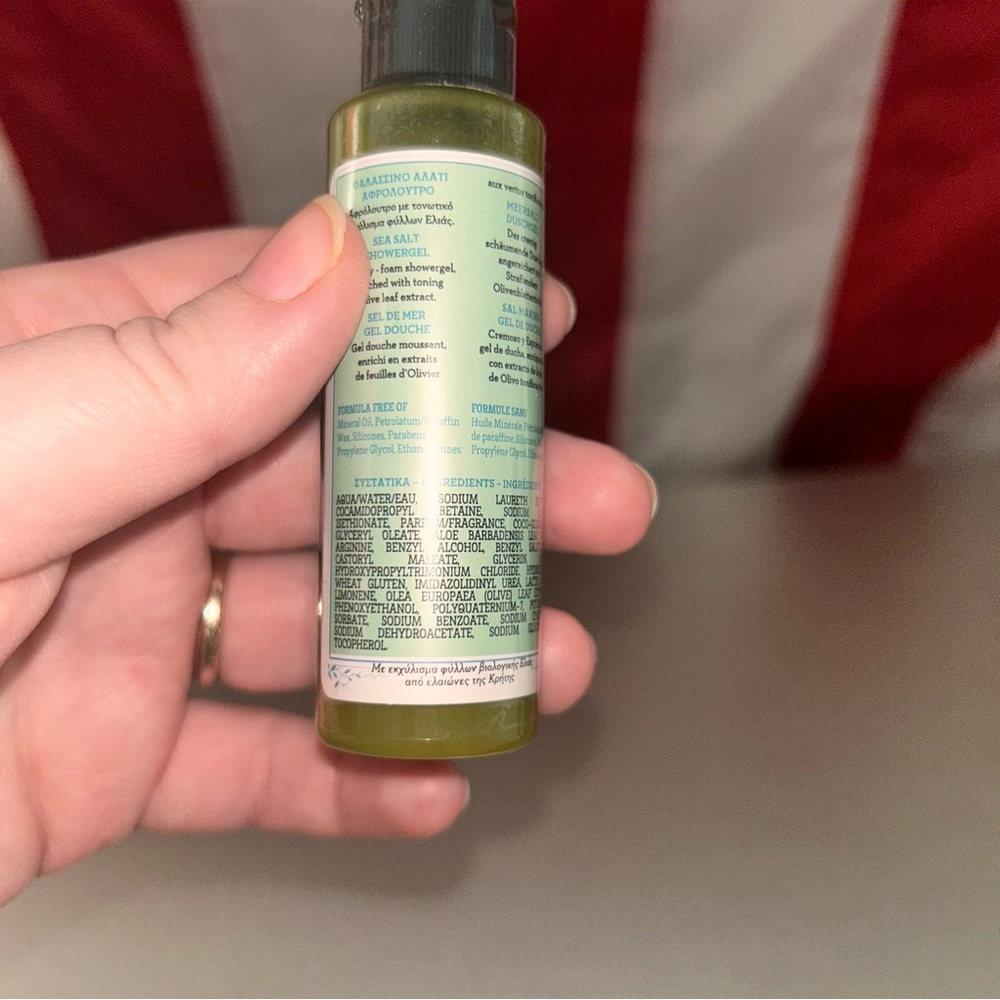 Korres Olive Sea Salt Shower Gel - Picture 5 of 6